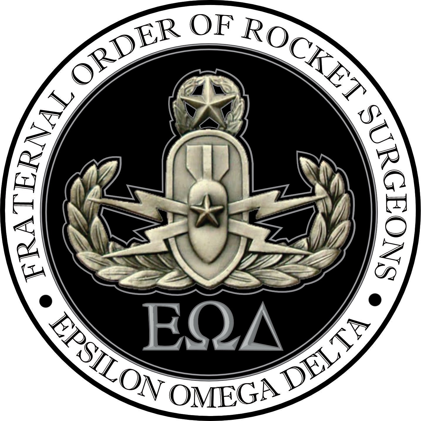 Fraternal Order of Rocket Surgeons Decal